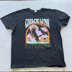 Chelsea Lynn black and multicoloured t shirt XXL